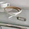 Estilo Old Money Hebilla Metálica Simple Accesorio Cinturón Delgado para Mujer, Decoración Otoño 2026 para Viajes al Trabajo para Combinar con Jeans