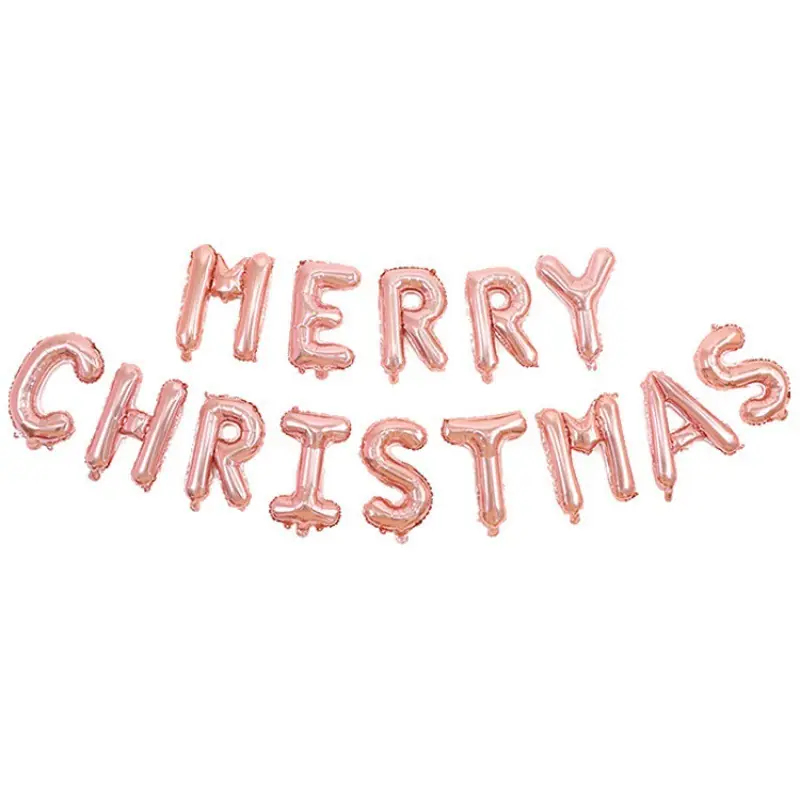 16寸圣诞节字母套装Merry Christmas派对装饰圣