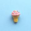 Simulação tridimensional cone creme cola celular shell patch decoração material brincos colar diy jóias resina acessórios