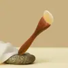 Sándalo Morado, Sándalo Verde, Raspador de Cuerno, Peine de Pezuña de Oveja, Peine de Madera, Raspador Facial, Pequeño Bastón Masajeador Raspador para Ojos Portátil