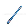 Antena para coche modificada de fabricante, antena de señal de aleación de aluminio, antena receptora metálica, antena azul horneada
