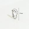 Venta al por mayor de fábrica Aretes hechos a mano europeos y americanos material acero inoxidable 316 aretes de gancho francés clip para la oreja accesorios de joyería que combinan con todo