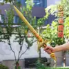 Guan Yu Hoja de Dragón Verde Media Luna Lu Bu Alabarda Fang Tian Juguetes Periféricos de los Tres Reinos Espadas Armas de Plástico PP Arma de Zhang Liao