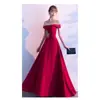 Vestido de Noche para Novia, Vestido para Brindar, Vestido de Homecoming de Primavera 2026 Color Borgoña, Vestido de Boda Petite, Vestido para Mujer