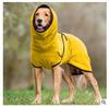 Q006 comércio exterior novo 21 europeu e americano pulôver roupa para animais de estimação veludo grão golden retriever cão grosso quente com capuz cor sólida roupa para cão