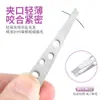 Pinzas para Cejas de Acero Inoxidable del Fabricante Pinzas de Belleza Pinzas de Cejas con Punta Oblicua y Plana Tijeras para Recortar Cejas Pinzas Set de Herramientas de Belleza