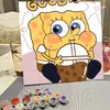 Pintura acrílica dibujos animados infantiles hecho a mano diy pintura al óleo digital pintura al óleo al por mayor verano graffiti decoración para colorear pintura para colgar