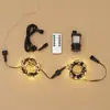 Exportado para a Coreia do Sul Fio de Luz para Árvore de Natal Decoração de Natal Luz de Fio de Cobre Baixa Tensão Controle Remoto Luz de Fio de Cobre Luz de Fio de Cobre LED Fogo de Artifício