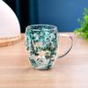 Producto Nuevo Creativo Transfronterizo, Taza de Doble Capa Resistente a Altas Temperaturas, Vaso de Vidrio Doméstico para Agua, Taza de Café, el Tesoro de la Tienda, Vidrio de Borosilicato Alto