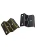 Accesorios de herrajes para bisagras de cuatro pliegues Bisagra de hierro doblado de 2 pulgadas Bisagra de un pliegue de 12 MM para tablero de madera Bisagra para puerta de gabinete Hierro