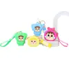 Llavero de Silicona de Bebé Llorando Billetera para Monedas Colgante de Bolso Mini Bolsa para Auriculares Pequeña Billetera Accesorios para Niños