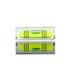 Niveles de Burbuja Cuadrados Grandes, Medianos y Pequeños Transfronterizos 15*18*52 Niveles Rectangulares de Tres Líneas Instrumento de Nivel Verde