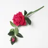 Rosas de Esquina de Terciopelo Artificial, Flores Falsas, Muros de Flores para Salones de Bodas, Flores Decorativas para Ingeniería de Jardines, Accesorios para Fotografía, Transfronterizo