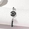 Pulsera Luminosa de Pareja Arcoíris Nueva Transfronteriza con Buen Aspecto para Amantes y Amigos Pulsera Trenzada de Acero Inoxidable Piedra del Tiempo