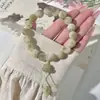 Pulsera Bodhi Sizzle Rouge Femenina Dedo Retorcido Suave Salida de Fábrica Cuenta de Buda Cuenta Wen Placa de Juego Jugar Pulsera Bodhi Mayoreo