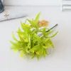 Accesorios de Pared para Plantas de Gloria de la Mañana Pintadas con Spray Transfronterizas, Flores de Plástico, Pequeños Ramilletes para Decoración, Fotografía de Hogar, Flores Artificiales