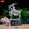 Animales Zodiacales de Cristal: Rata, Buey, Tigre, Conejo, Dragón, Serpiente, Caballo, Oveja, Mono, Gallo, Perro, Cerdo, Regalos Creativos, Premios de Cumpleaños, Adornos del Zodiaco