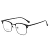 53Mmtr90 Montura de Gafas de Moda de Negocios para Cejas Miopía Montura de Gafas Retro Simple para Hombres Gafas de Danyang Venta al por Mayor
