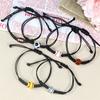 Pulsera Trenzada de Cera Explosiva Transfronteriza para Baloncesto, Fútbol, Béisbol, Estilo Deportivo, Cuerda de Mano Creativa Joker Ajustable