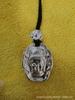 Colgante Buda Natal Santo Patrón Ocho para Hombres y Mujeres Retro Plata y Blanco Collar Doce Zodíaco Ventas Directas de Fábrica Moda