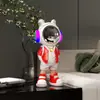 Adornos de Escritorio de Astronauta, Altavoces Bluetooth Coloridos, Decoraciones para Mueble de TV de Sala de Estar, Regalos de Inauguración de Casa y Apertura
