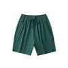 Pantalones cortos deportivos de hombre de venta caliente transfronterizos de secado rápido, pantalones largos rectos de longitud media de seda helada de verano nuevos, en stock de comercio exterior