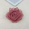 Estilo Retro Hong Kong Organza Inferior Multicamadas Estéreo Rosa Seca DIY Feito à Mão Versátil Grampo de Cabelo Acessórios de Cabelo Acessórios de Roupa