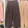 Pantalones casuales de punto estilo japonés, holgados, de pierna ancha y curva 482287/486980/483722