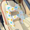 Almohada de Seguridad para Niños en Coche, Asiento Trasero de Coche, Par de Almohadas para Dormir en Coche de Bebé, Protectores de Hombro para Prevenir Estrangulamiento