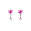 Acessórios Bela Adormecida Aurora Rosa Coroa de Sereia Bolsa Colar Conjunto Acessórios Princesa Rosa Dropshipping