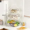 Estante de almacenamiento creativo con forma de calabaza para encimera de cocina, frutas y verduras, cesta de almacenamiento para jengibre y ajo, estante de escritorio multicapa para verduras, estante de almacenamiento para estufa