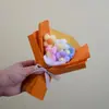 Flores Artificiales, Flores de Hilo Tejido, Pequeños Ramilletes, Flores Pompones, Flores Falsas, Ramilletes Hechos a Mano, Fabricantes, Venta al por Mayor Transfronteriza, Recuerdos, Regalos