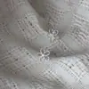 Brincos de Prata 925 Simples Vazados em Flor Prata Pura com Tarraxa de Rosca Dormir Sem Tirar Brincos de Cuidado para Mulheres