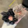 Goma de Pelo de Malla de Lujo Ligero para Mujer, Accesorio Elegante de Gama Alta para el Cabello, Cuerda para Coleta, Banda Elástica para el Cabello para Mujer