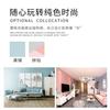 Papel Tapiz Autoadhesivo Impermeable y a Prueba de Humedad Espesado Recámara Cálido Color Puro Fondo de Papel de Aluminio Dormitorio Renovación del Hogar Papel Tapiz Adhesivo de Pared