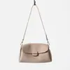 2026 Novo Estilo Transfronteiriça Bolsa Feminina de Couro Genuíno Bolsa de Ombro Única de Nicho Bolsa de Braço Bolsa de Mão Versátil de Couro de Vaca Macio Bolsa de Ombro Mais Vendida