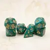 Set de 7 Dados Poliédricos para RPG Accesorios para Juegos de Mesa Regalo DnD Dados para Juegos de Rol de Mesa