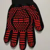 Horno de Alta Temperatura para Barbacoa, Horno de Microondas, Guantes Protectores de Silicona de Doble Capa para Barbacoa