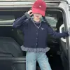 Top casual de cuadros patchwork de manga larga para niños mayores, nuevo estilo primavera y otoño, cárdigan dulce y lindo con lazo para niños mayores