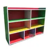 Armário de Brinquedos Arco-Íris. Estante de jardim de infância. Armário de brinquedos para crianças. Gabinete de auxílio ao ensino. Armário de armazenamento. Prateleira de Brinquedos