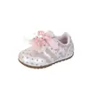 Zapatos para Niñas 2026 Primavera y Otoño Nuevos Tenis de Encaje para Niños Transpirables Ligeros Zapatos de Princesa para Niños Mayores