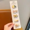 Pinzas para el pelo de tela para bebé para niñas, no dañan el pelo, lindas y súper adorables, pinzas pequeñas para bebé, accesorios para el pelo de color café con leche para niños