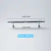 Manija de Mueble de Aluminio Sólido Estilo Europeo Clásico Moderno Simple para Armario, Gabinete, Cajón, Puerta