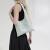 Bolso Retro de Gran Capacidad Transfronterizo para Mujer 2026 Nuevo Estilo Remache Bolso de Hombro Bajo el Brazo Textura de Alta Calidad Bolso Tote para el Trabajo