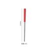 Atacado de fábrica hashi de aço inoxidável 304 banhado a titânio boutique oco hashi português hotel doméstico hashi público chinês