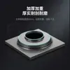 Drenaje de Piso Grueso de Acero Inoxidable al por Mayor Rejilla de Bambú Gris Mate Anti-Olor Descarga Directa Drenaje de Baño Núcleo de Paso Recto Drenaje de Piso