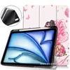 Adecuado para 2026 iPad Air8 /Air7/Air6/Air5/Air4(11 pulgadas) Funda Protectora con Ranura para Bolígrafo de TPU