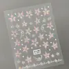 Pegatinas para Uñas con Relieve de Flor de Lirio Cruzado Lote Mixto Múltiples Estilos Flor del Diablo 3D Pegatinas para Uñas DIY Estilo CA