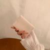Cartera Pequeña para Mujer Estudiante Ins Cartera para Mujer Patrón Lichi Cuero Genuino PU Texturizado Cartera para Mujer Libro de Almacenamiento de Tarjetas de Visita Suave