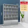 Suporte de Copo para Funcionário em Aço Inoxidável Oficina da Fábrica Rack de Armazenamento de Xícaras de Chá Armário de Armazenamento de Copos para Despensa Subsidiária